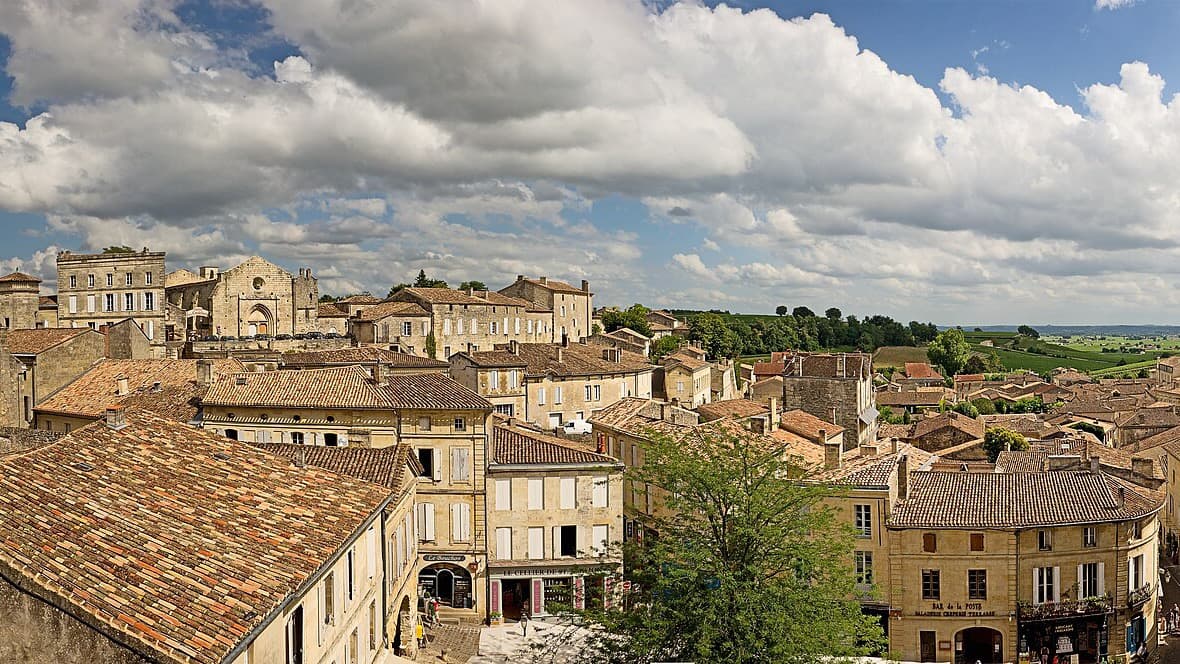 Bordeaux ve bağ bölgesi